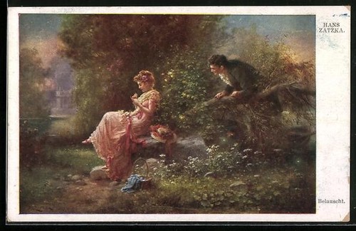 Carte postale artiste - d'artiste, hans