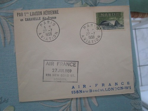 1ere liaison aerienne paris