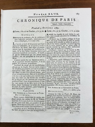 Louis xvi droits de - et,