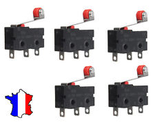  5 x  Fin de course 5A 125v à galet  - micro switch arduino projet
