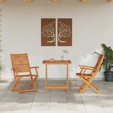 Ensemble bistro pliant - , marron