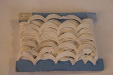 Passementerie , galon ,ancien ,ruban , mercerie , blanc