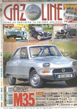GAZOLINE N°102 CITROEN M35 / SPRIDGET / AERO 30 / PANHARD X37 / FREGATE /AMI 6-8