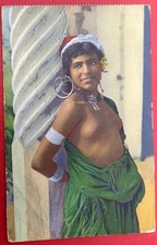 CPA érotique nue , jeune