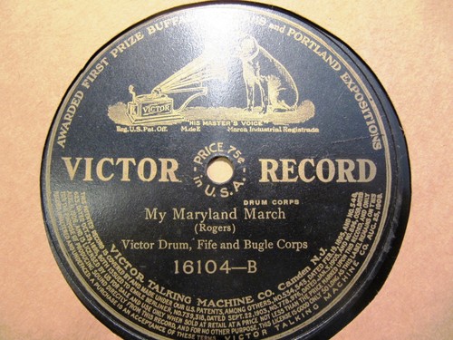 1906 victor drum fife - fife, bugle
