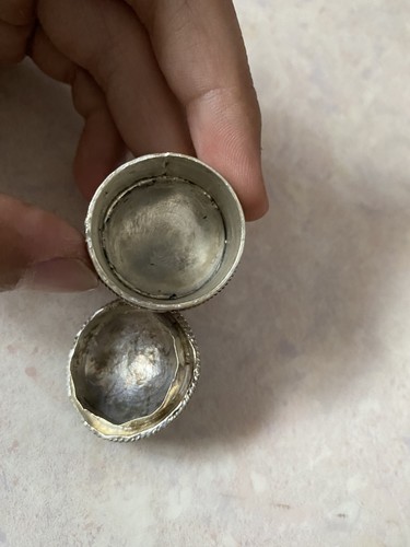 Ancienne boite argent - ancienne,