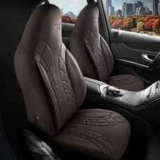 Housses De Siège Auto Compatibles Avec Renault Twingo En Marron 1100P100