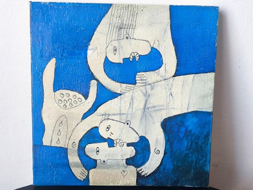 Sara picazo peinture - sara, signée