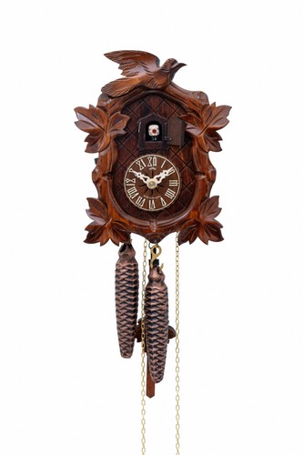 Pendule coucou feuilles - coucou,