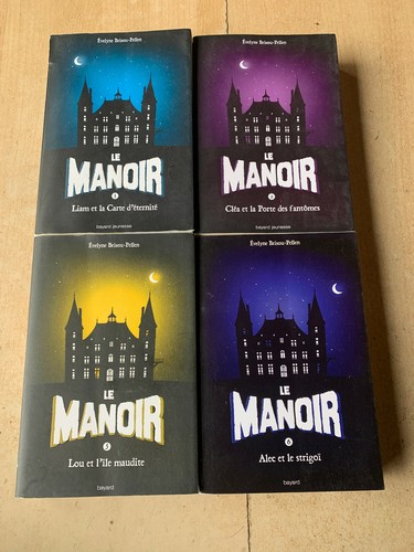 Lot livres série manoir - lot,