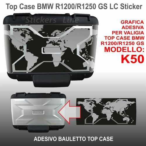 Autocollant valise top case - valise,