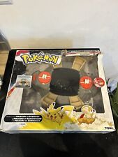 ARÈNE DE COMBAT POKÉMON TOMY  BATTLE ARENA PIKACHU VS BAGGIGUANE TESTÉ