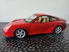 Auto Art 1/18 Porsche 911 (996) Turbo Rouge - Référence 77831 - Parfait Etat