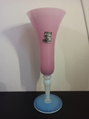 Vase vintage verre - verre, opalin