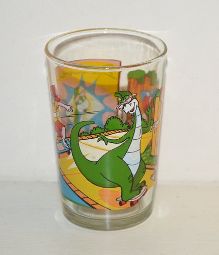 Ancien verre moutarde - à,