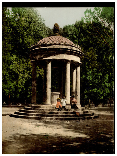 Roma tempietto bacco - tempietto, di