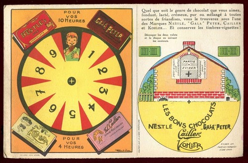 Chromo decoupi vers 1930 - chromo,