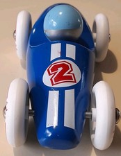 VILAC /  jeux - Jouets bois des Vosges - Grand  modèle " Bolide Bleu N°2 " VILAC