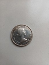 Piece 50 Cents Elisabeth II  1956 En Argent 1er Effigie