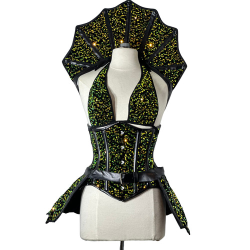 Costume corset paillettes - costume,