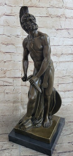Statue bronze marbre - bronze,