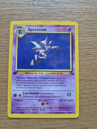 Carte pokémon spectrum 62 - pokémon,