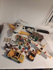 Lot Playmobil Vintage Avions - Figurines - Western - Geobra 