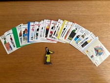 Figurine Tintin métal : Corner Réf. LOT4 + 1 porte mini fiches " Poulain".