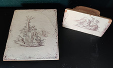 Carreaux de poele en faïence