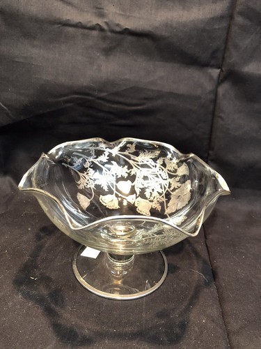 Vintage silver city footed - city,