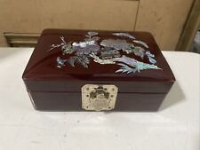 Ancienne Boite A Bijoux Laque