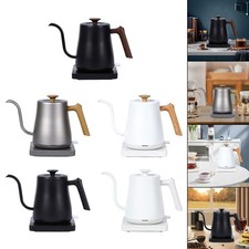 Bouilloire électrique à col de cygne, chauffe-eau rapide et robuste, 0,8 L,