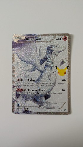 Carte pokémon reshiram - pokémon, :