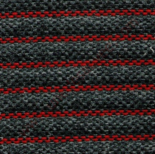 Tissu monaco raye gris - monaco,