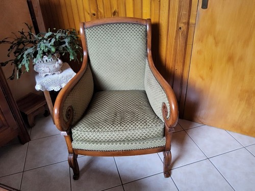 Paire fauteuils bergère - de,