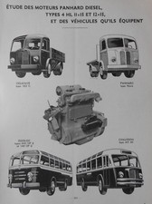 ► REVUE TECHNIQUE - MOTEUR PANHARD - DELAYE - CHAUSSON - ISOBLOC - 1950 