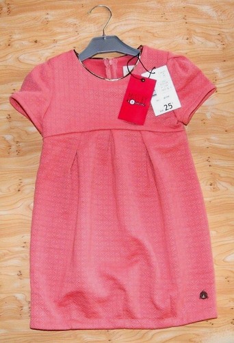 Robe ete ceremonie rose saumon - robe,
