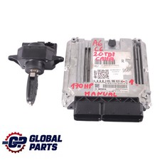 Audi A6 C6 2.0 TDI CAHA 170HP Moteur ECU Kit 03L906019AG Manuel la clé contact