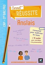 Carnet de réussite - ANGLAIS - CAP 2de Bac Pro - Éd. 2021 - Livre élève - Leonor