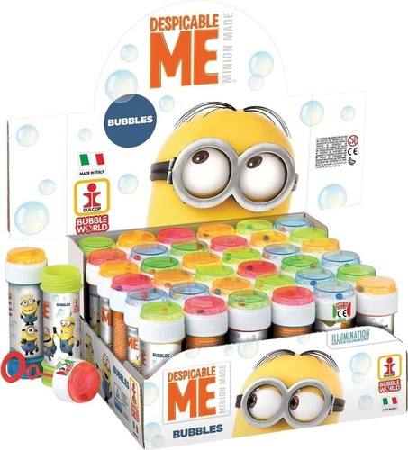 Bolle sapone minions party - bolle, box