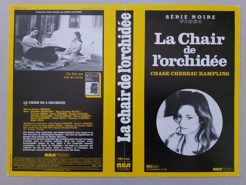 Jaquette vhs chair de - jaquette, la
