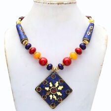 COLLIER PERLES PLAQUÉES OR