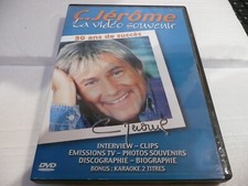 DVD C.JERÔME  LA VIDEO SOUVENIR  30 ANS DE SUCCES  /  DVD  Etsal