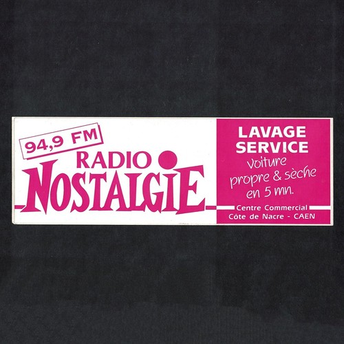 Autocollant sticker vintage - /,