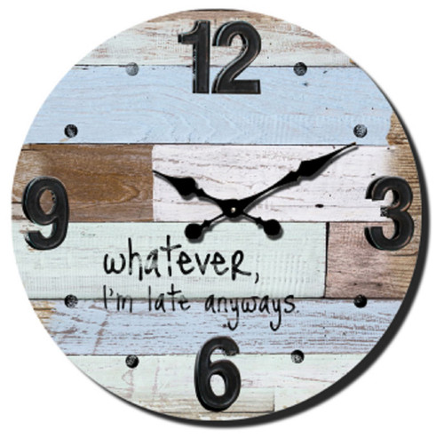 Extra grande horloge murale