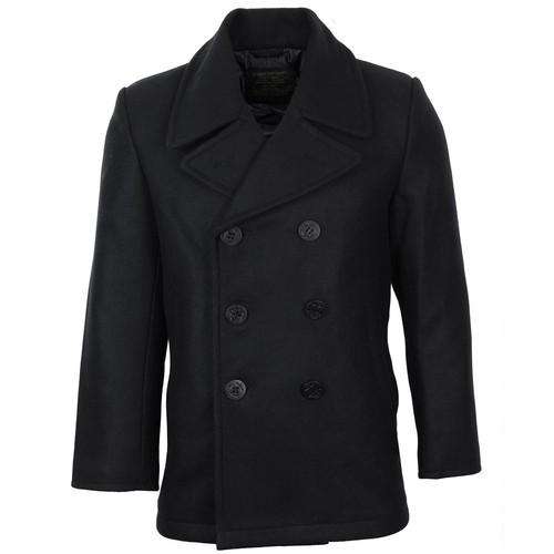Manteau noir navy pea - noir,