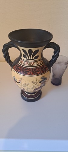 Vase terre cuite style - en,