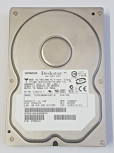 Disque dur ide hitachi - go,