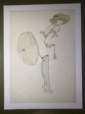 Illustration Ex Libris Sexy