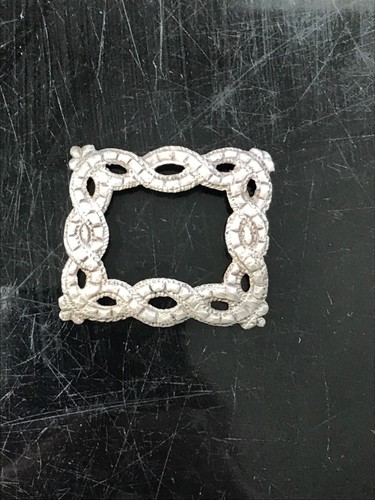 Boucle chaussure argent - de,